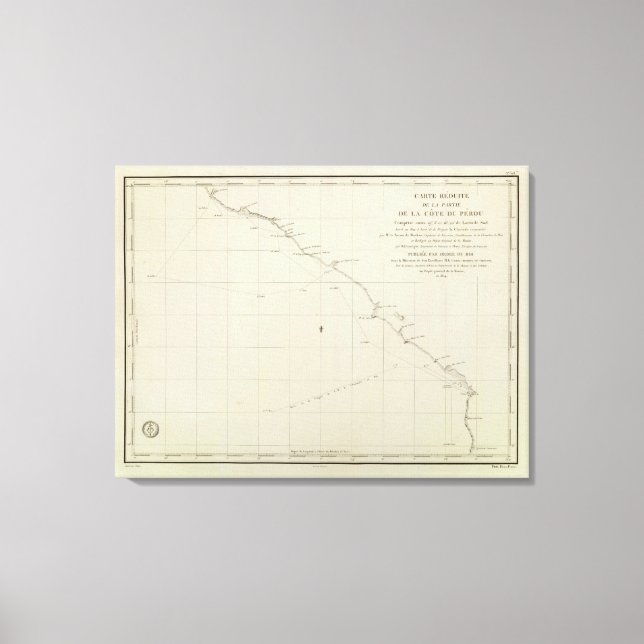 Lienzo Perú, Chile (Anverso)