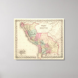 Lienzo Perú y Bolivia 2