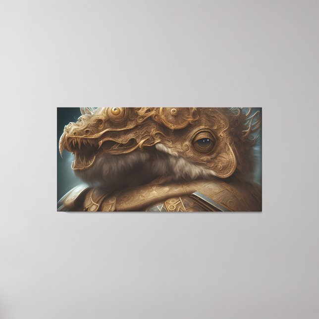 Lienzo Pesadillas descubiertas (Anverso)