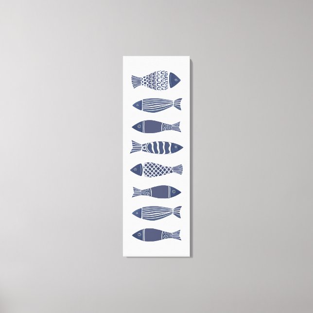 Lienzo Pesca costera (Anverso)