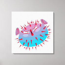 Lienzo Pesca de soplo