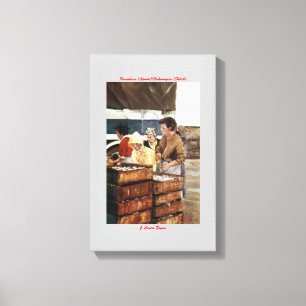 Lienzo Pescaderas (Apunte)/Fishmongers (Sketch)