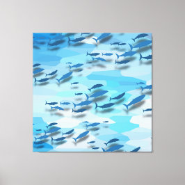 Lienzo Pescado colorido