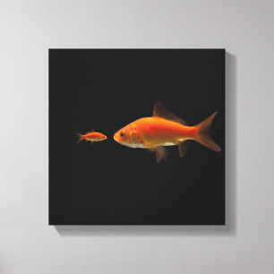 Lienzo Pescado de oro 2