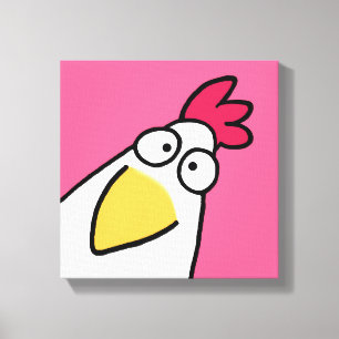 Lienzo PESO SERIO rosa de Sandra Boynton Canvas Prin