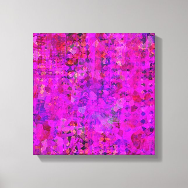 Lienzo Petales (Anverso)