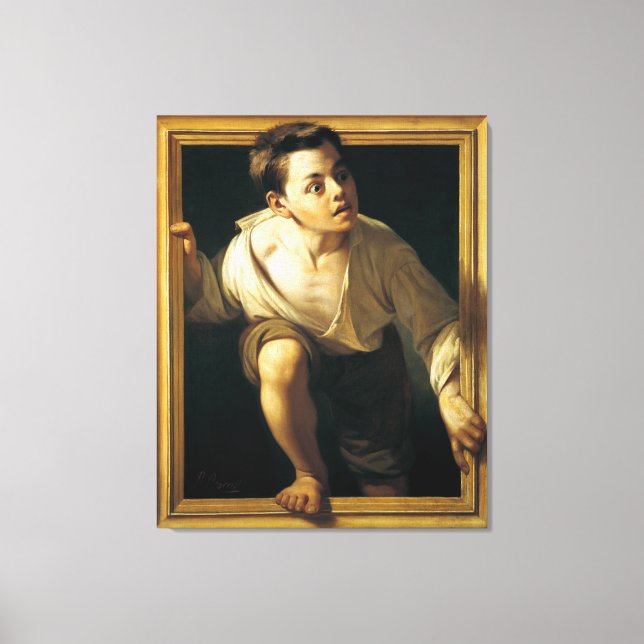 Lienzo Pete Borrell del Funda: Escapando de las críticas (Anverso)