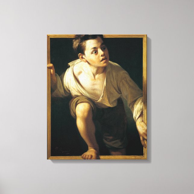 Lienzo Pete Borrell del Funda: Escapando de las críticas (Anverso)