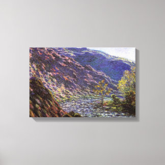 Lienzo Petite Creuse, Luz solar por Claude Monet