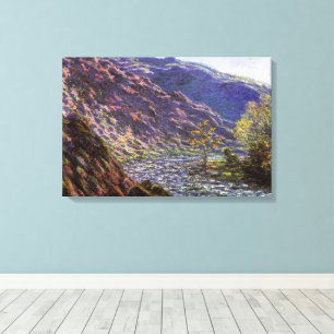 Lienzo Petite Creuse, Luz solar por Claude Monet