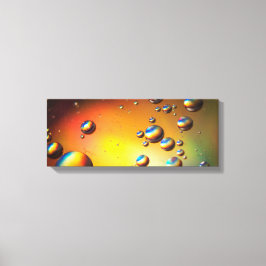 Lienzo Petróleo en el agua