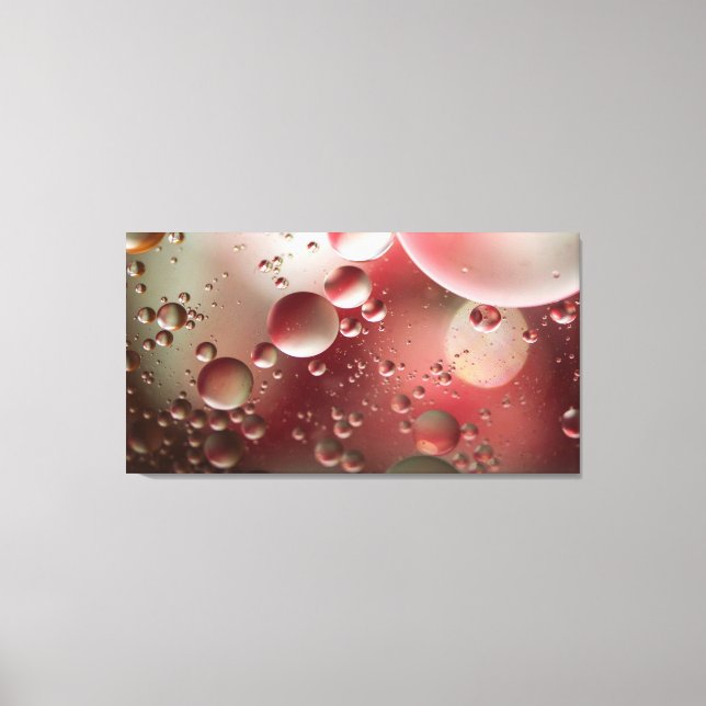 Lienzo Petróleo en el agua (Anverso)