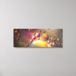 Lienzo Petróleo en el agua