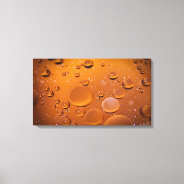 Lienzo Petróleo en el agua (Anverso)