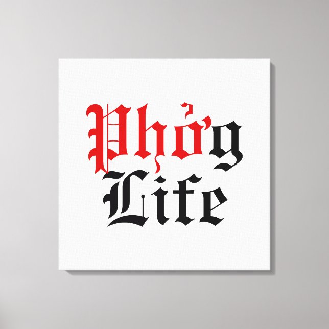 Lienzo Phở g Life (Anverso)
