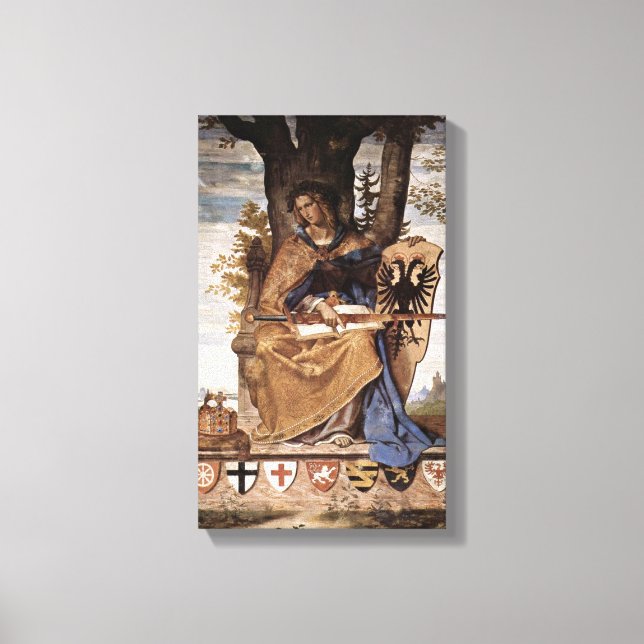 Lienzo Philipp Veit - Figura jurídica de Alemania (Anverso)