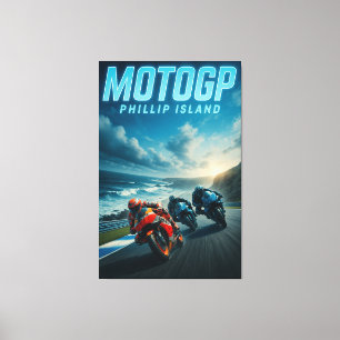 Lienzo Phillip Island MotoGP Gran Premio de Australia 202