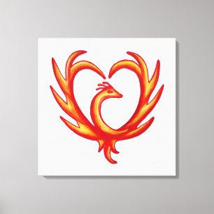 Lienzo Phoenix Heart