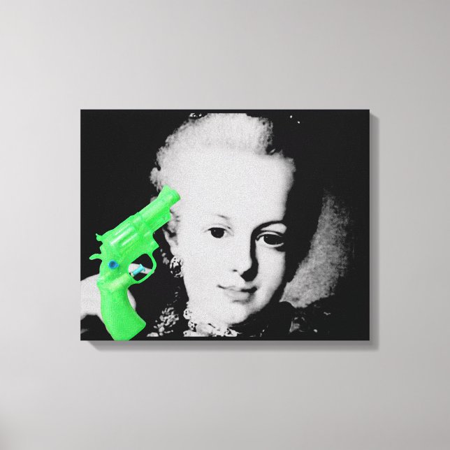 Lienzo Photoart Kunstfoto Marie Antoinette art photo Foto (Anverso)