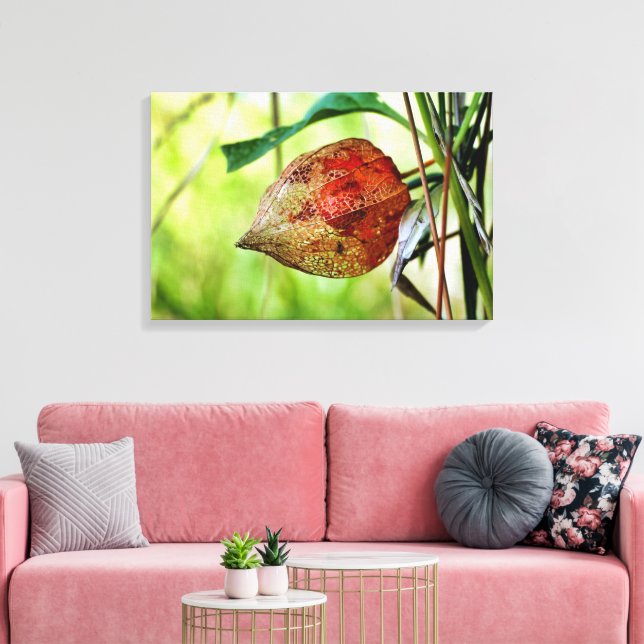 Lienzo Physalis alkekengi (Insitu (Sala de estar))