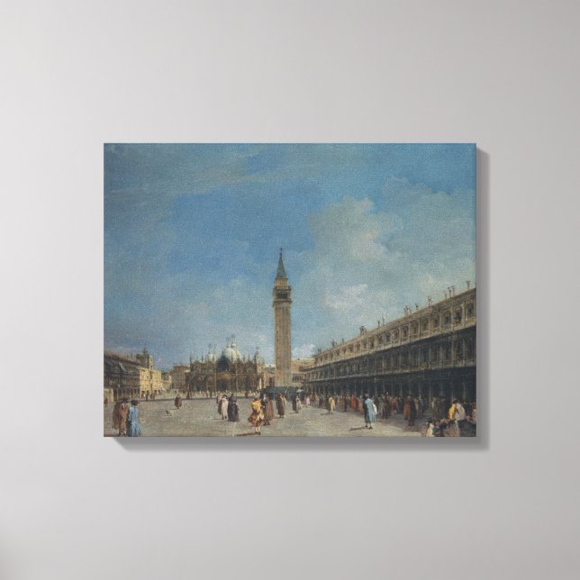 Lienzo Piazza San Marco (Anverso)