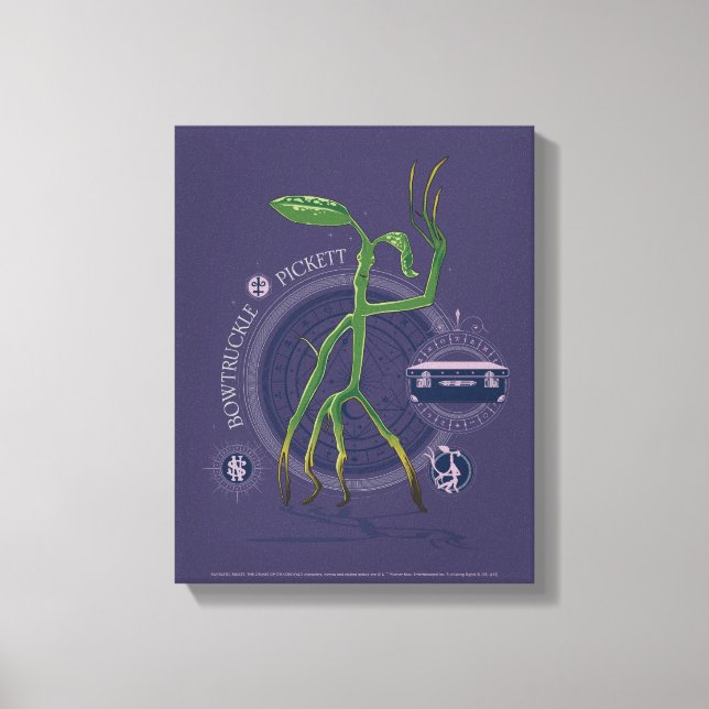 Lienzo PICKETT™ El gráfico BOWTRUCKLE™ (Anverso)