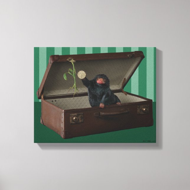 Lienzo Pickett & Teddy in Briefcase (Anverso)