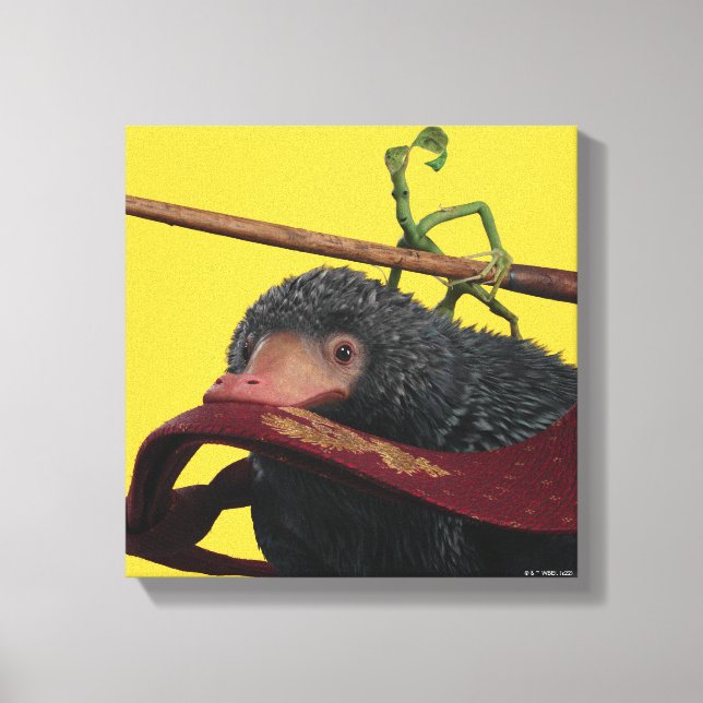 Lienzo Pickett & Teddy With Wand and Tie (Anverso)