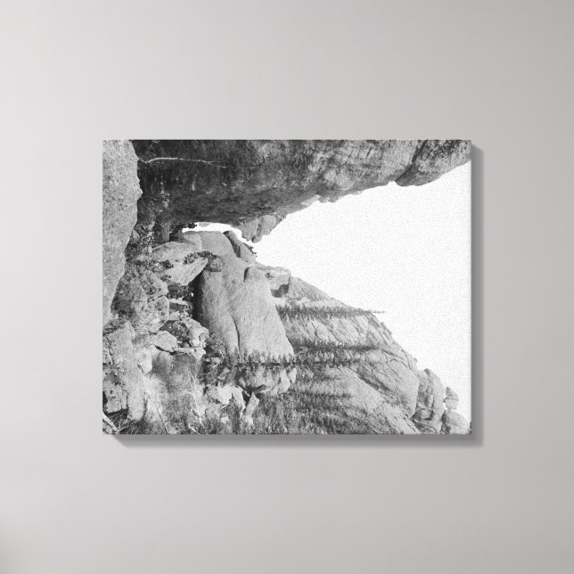 Lienzo Picnic dominical en el Gulch cerca de la ciudad de (Anverso)