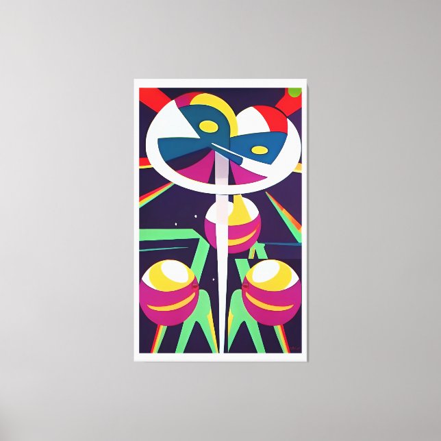 Lienzo Pico Kasso - Ken Gage Surreal Art (Anverso)