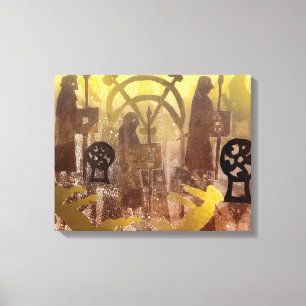 Lienzo Piedra picta de Birsay