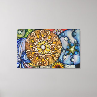 Lienzo Piedras celtas