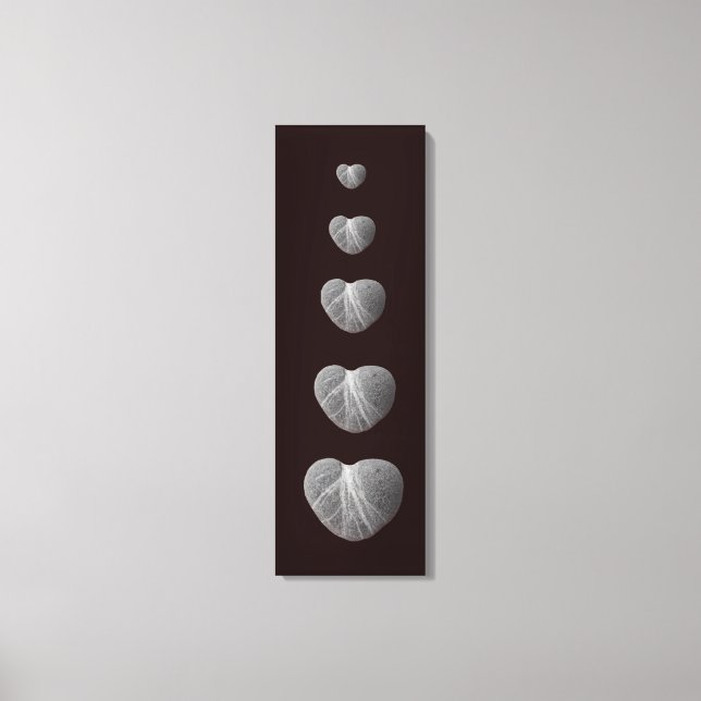 Lienzo Piedras del corazón (Anverso)