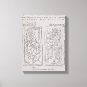 Lienzo Piedras esculpidas del 'templo del