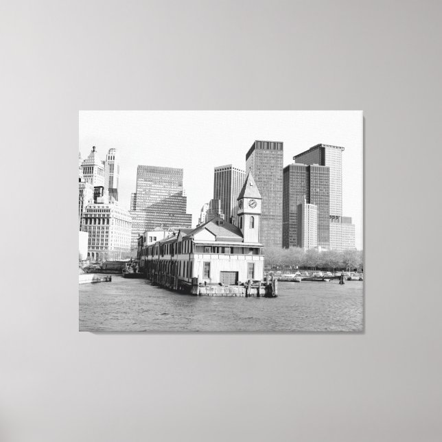 Lienzo Pier A de Parque de Batería Fotografía (Anverso)