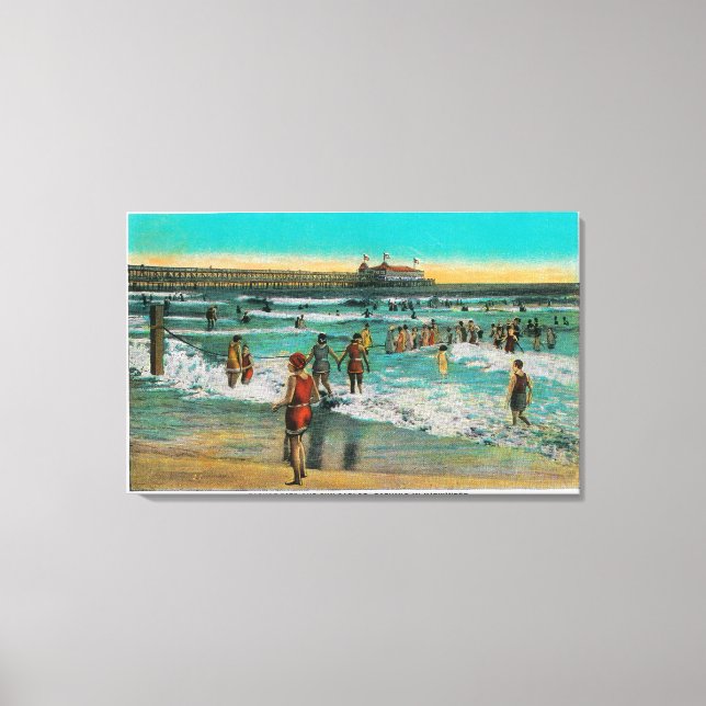 Lienzo Pier de placer y Sun Parlor (Anverso)