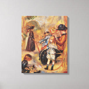 Lienzo Pierre A Renoir En los jardines de Luxemburgo