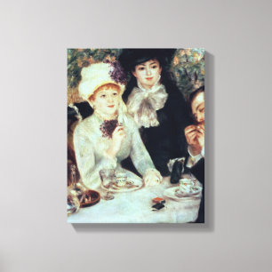 Lienzo Pierre A Renoir   Fin del Luncheon