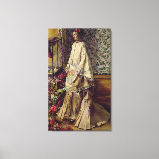 Lienzo Pierre A Renoir | Retrato de Rapha (Anverso)
