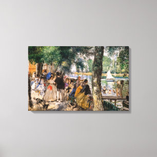 Lienzo Pierre-Auguste Renoir - Bañarse en el Sena