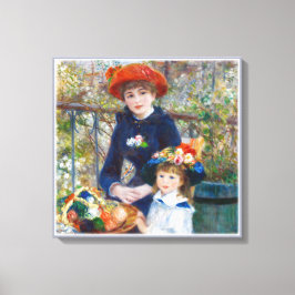 Lienzo Pierre-Auguste Renoir Dos hermanas Canvas CC0401