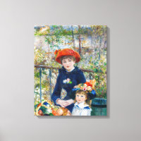 Pierre-Auguste Renoir - Dos hermanas en la Terraza