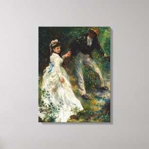 Lienzo Pierre-Auguste Renoir - El Paseo