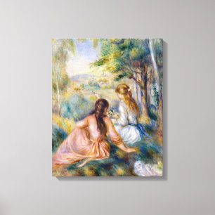 Lienzo Pierre-Auguste Renoir - En el Prado