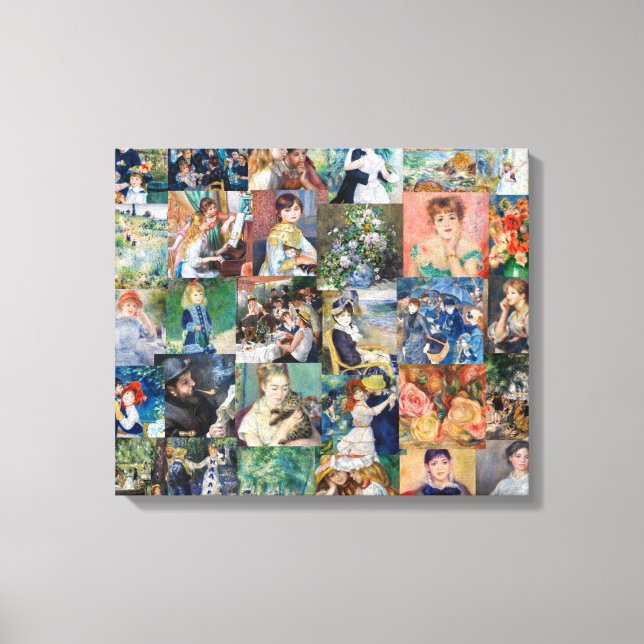 Lienzo Pierre-Auguste Renoir - Obra maestra (Anverso)