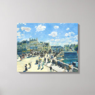 Lienzo Pierre-Auguste Renoir - París, Pont-Neuf