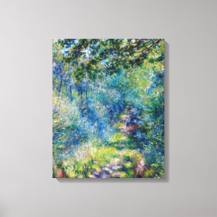 Lienzo Pierre-Auguste Renoir - Sendero en el Bosque
