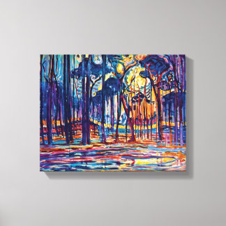 Lienzo Piet Mondrian - Bosque cerca de Oele Pintura de Ar