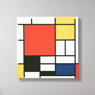 Lienzo Piet Mondrian - Composición