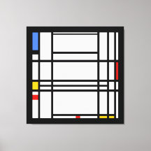 Piet Mondrian, Composición 10